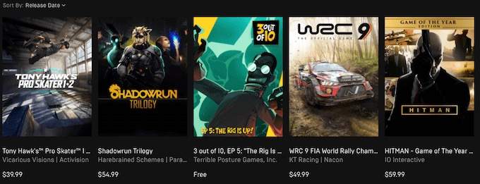 Epic Games Store image