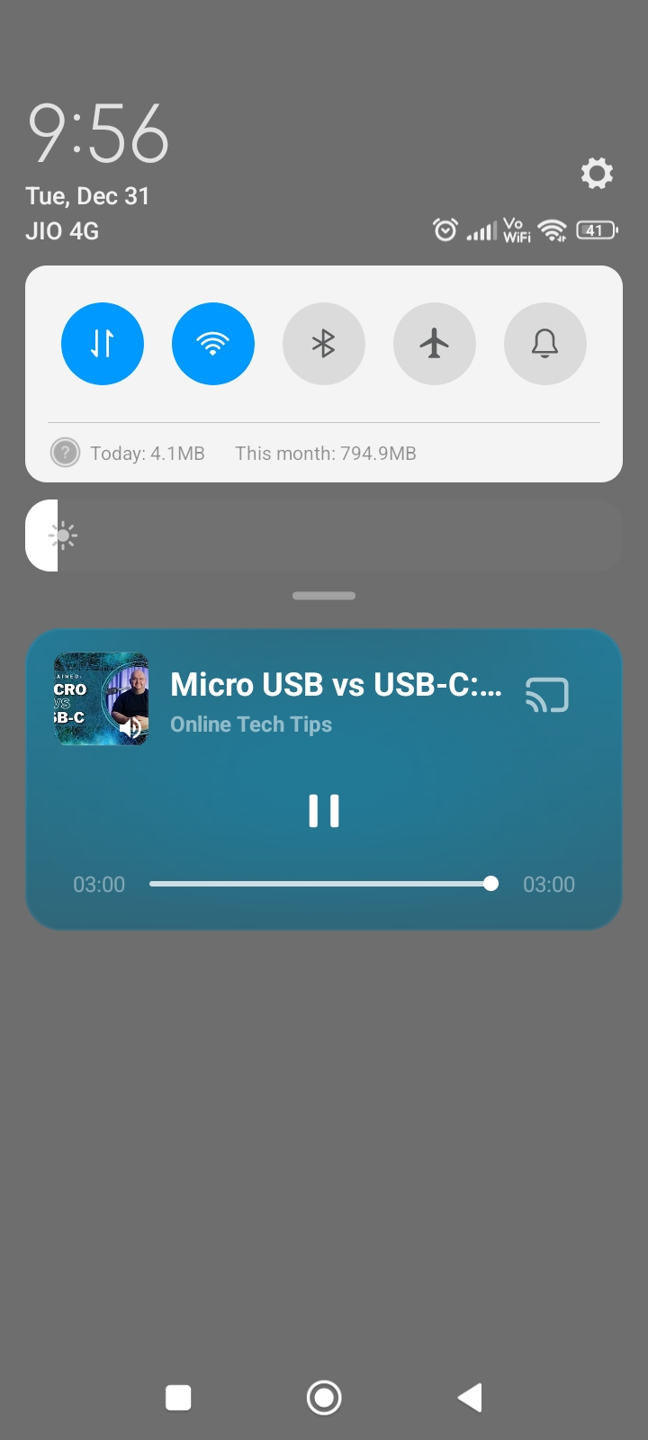 Progress bar bugged in notifications