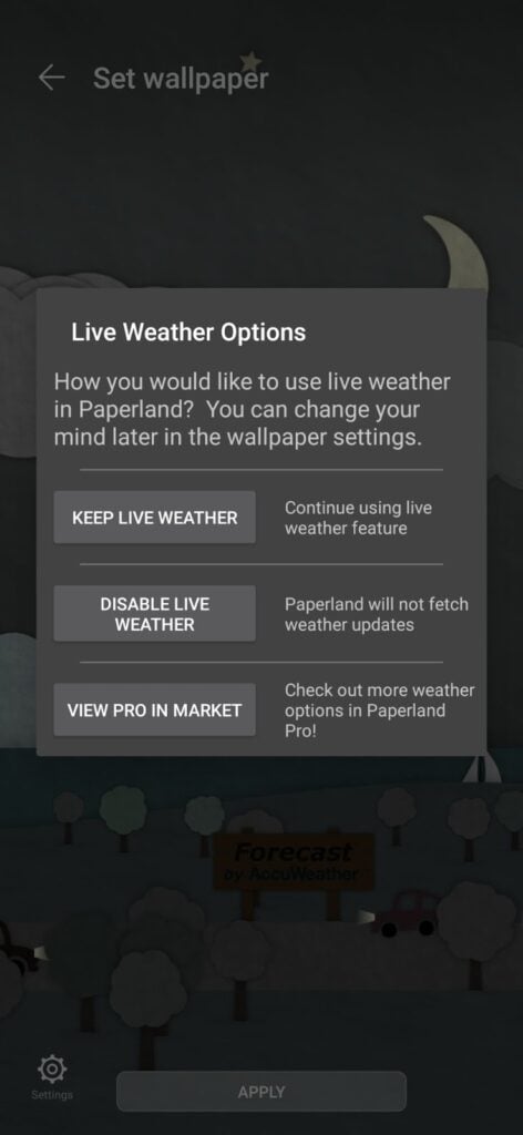 Paperland Live Wallpaper image