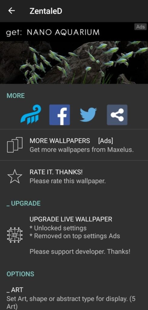 ZENTALED Live Wallpaper image 2