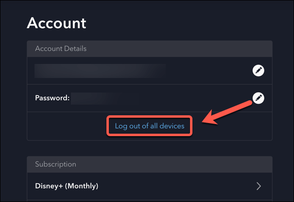 Log Out of All Signed In Disney Plus Apps image 4