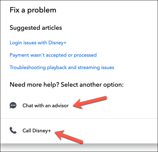 Contact Disney Plus For Support image 3